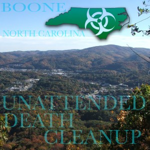 Unattended Death Boone NC